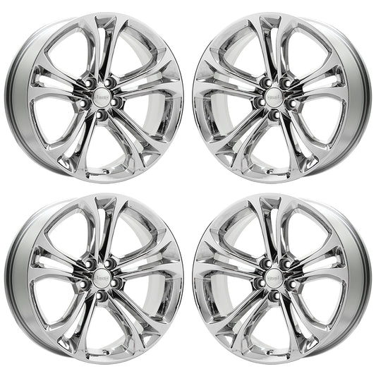20" Dodge Charger Challenger Bright Chrome wheels rims Factory OEM 2711 EXCHANGE