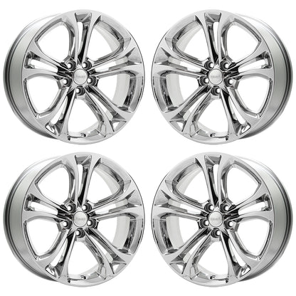 20" Dodge Charger Challenger Bright Chrome wheels rims Factory OEM 2711