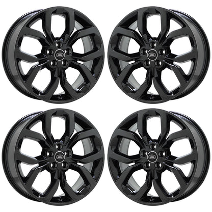 19" Land Rover Discovery Sport Black Chrome wheels rims OEM set 4 72262 EXCHANGE