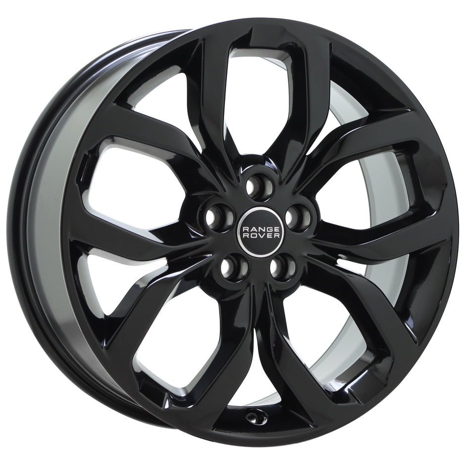 Range Rover Rims Stock Range Rover Land Rover Factory OEM Wheels Rims Stock Replacement Black ...