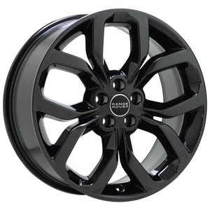 19" Range Rover Sport Black Chrome wheels rims Factory OEM set 4 72262