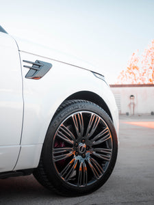 18x8" 18x9" Cadillac ATS Coupe Black Chrome wheels rims Factory OEM set 4731