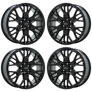 21" Chevrolet Blazer Gloss Black wheels rims Factory OEM set 14085 EXCHANGE