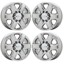 Load image into Gallery viewer, EXHANGE 20&quot; Chevrolet Silverado 2500 3500 PVD Chrome wheels Factory OEM set 5962
