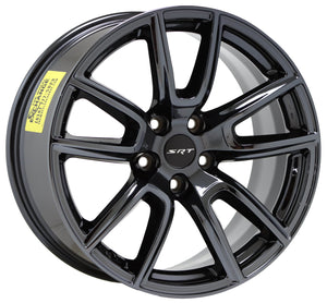 20x10 Dodge Durango SRT Black Chrome wheels rims Factory OEM 20" set 4 2626