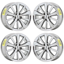 Load image into Gallery viewer, 19&quot; Lincoln MKS Bright Chrome wheels rims Factory OEM 2009-2016 set 3766
