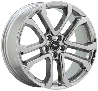 20" Ford Mustang GT Bright Chrome wheels rims Factory OEM set 10167 EXCHANGE