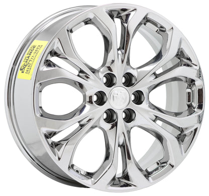 20" Buick Enclave Bright Chrome wheels rims Factory OEM set 5851 EXCHANGE