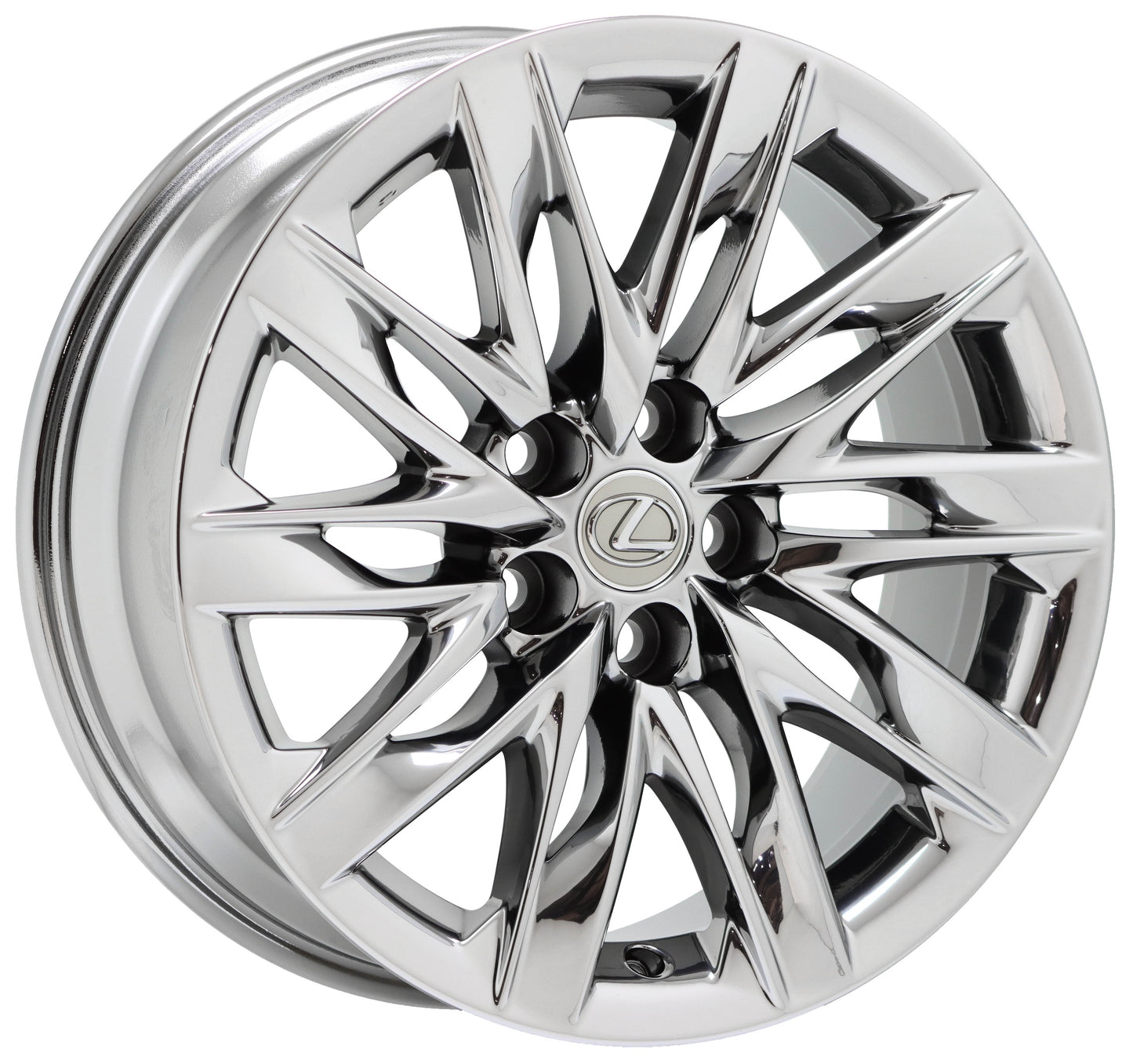 19" Lexus LS500 Bright Chrome wheel rim Factory OEM single 74366