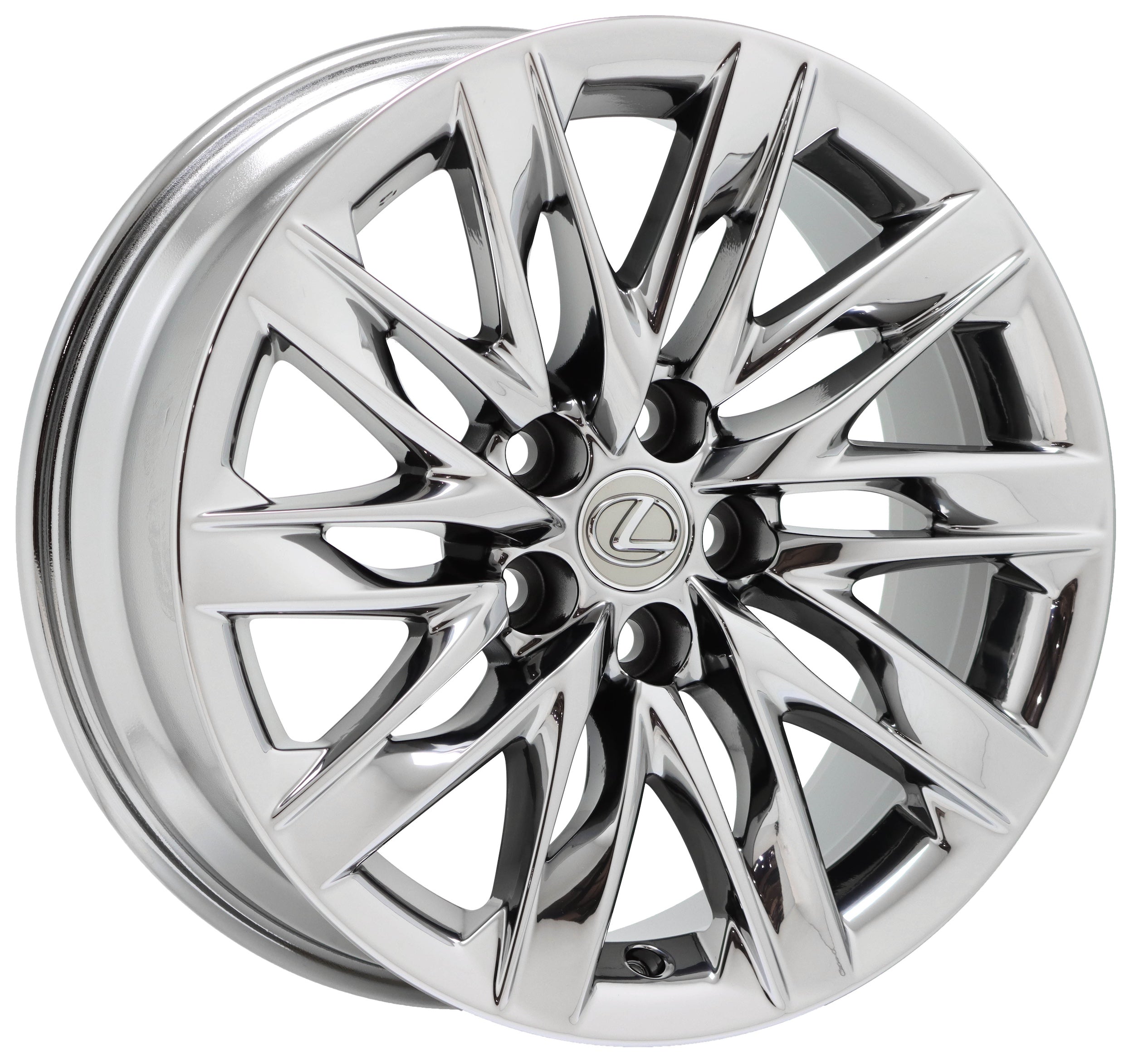 19" Lexus LS500 Bright Chrome wheel rim Factory OEM single 74366