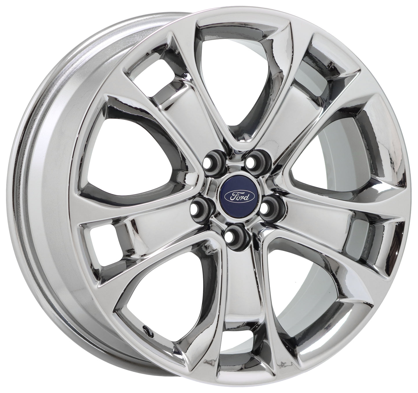 18" Ford Escape Bright Chrome wheels rims Factory OEM set 3946 EXCHANGE