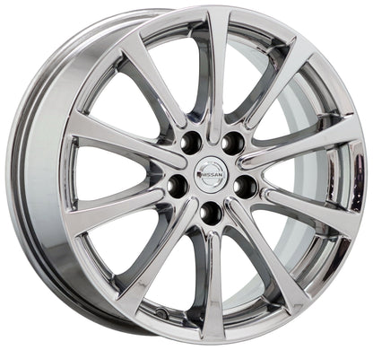 18x7.5" Nissan Murano Factory Chrome (PVD) wheel OEM 2015-2019 62745 x1