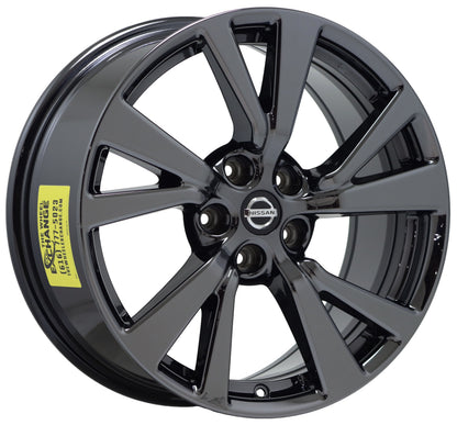 18" Nissan Maxima Black Chrome wheels rims Factory OEM set 4 62721