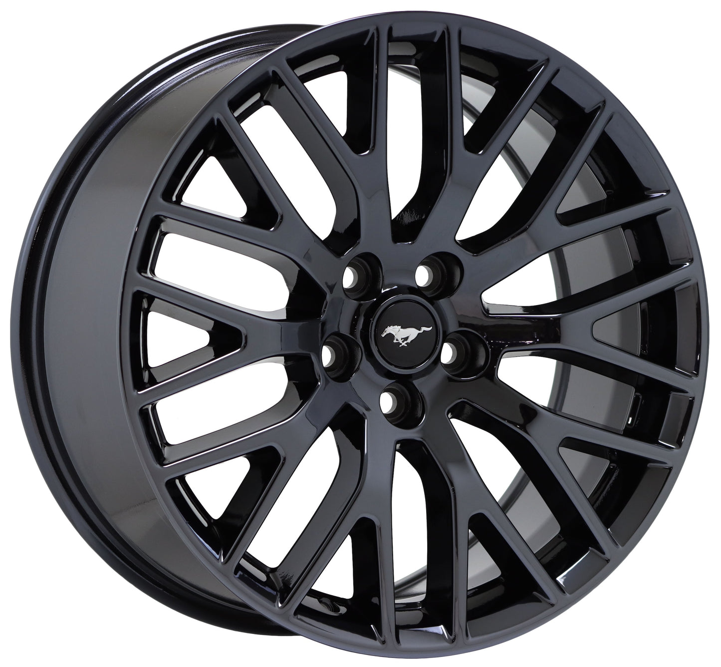 19" Ford Mustang GT Black Chrome wheels rims 10036 10038 EXCHANGE