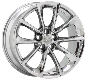 EXCHANGE 20" Lexus LC500 LS500 PVD Chrome wheels rims Factory OEM set 74357