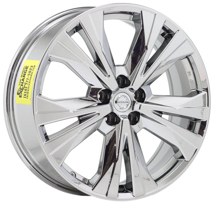 20" Nissan Pathfinder Bright Chrome wheels rims Factory OEM SET 4 62743 EXCHANGE