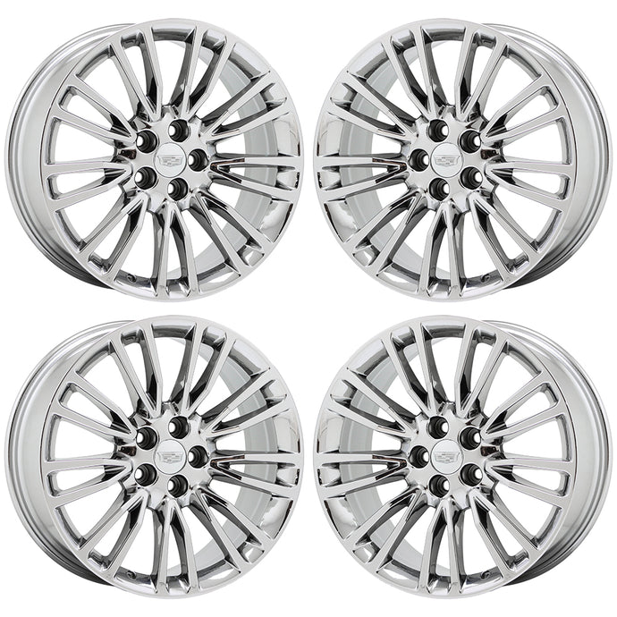 Cadillac Premium Factory OEM Wheels Rims Stock Replacement Chrome Black ...