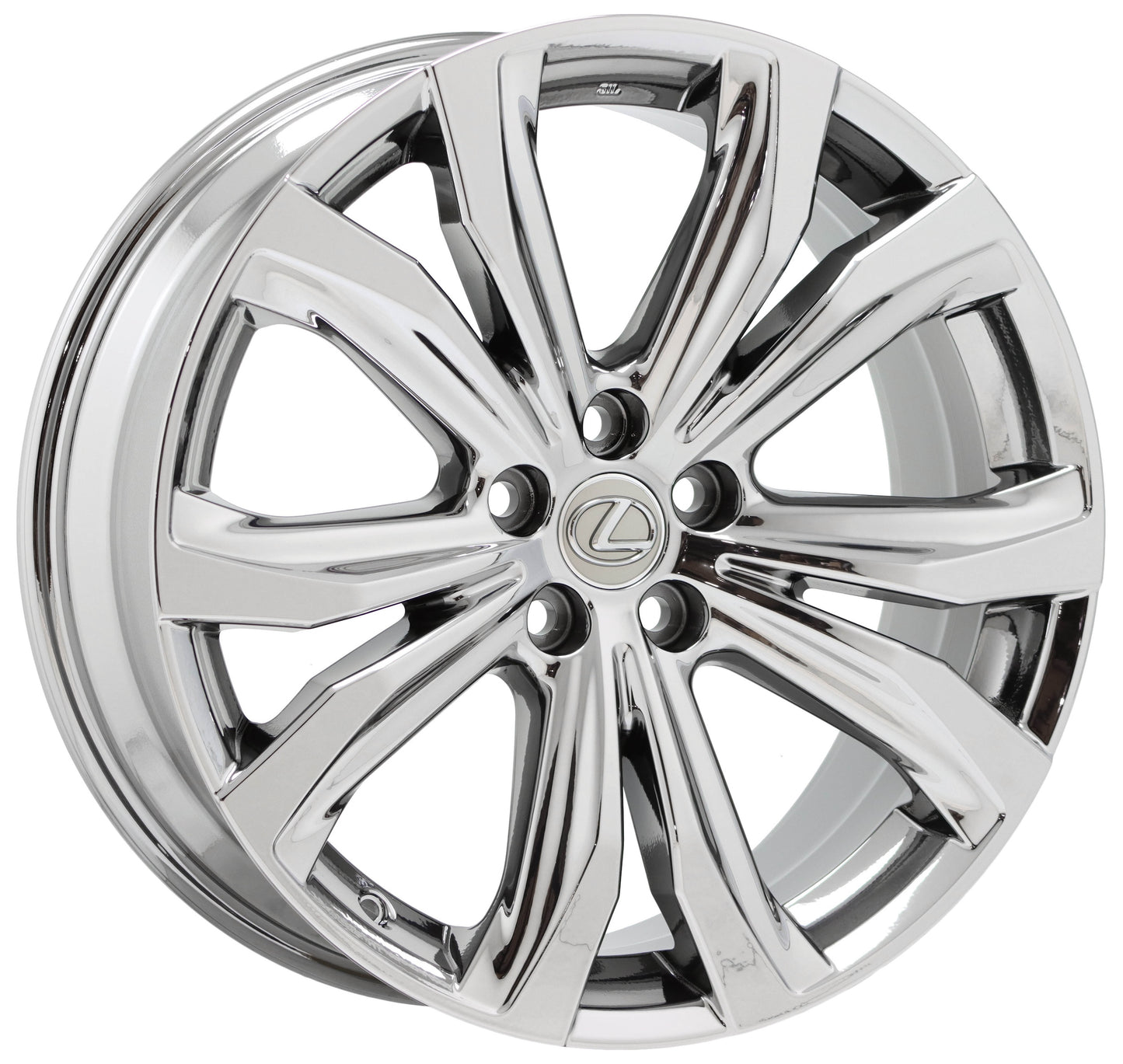 20" Lexus RX350 RX450 Bright Chrome wheel rim Factory OEM 74338 x1