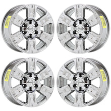 Load image into Gallery viewer, 18&quot; Nissan Titan PVD Chrome wheels rims Factory OEM 2017 2018 2019 set 4 62752
