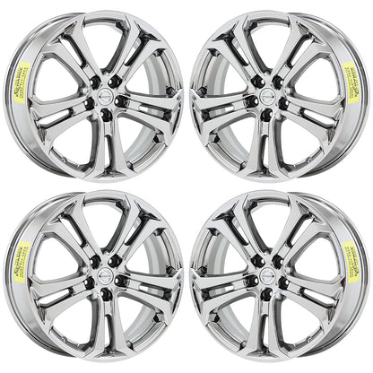 20" Nissan Murano Bright Chrome wheels rims Factory OEM set 62731