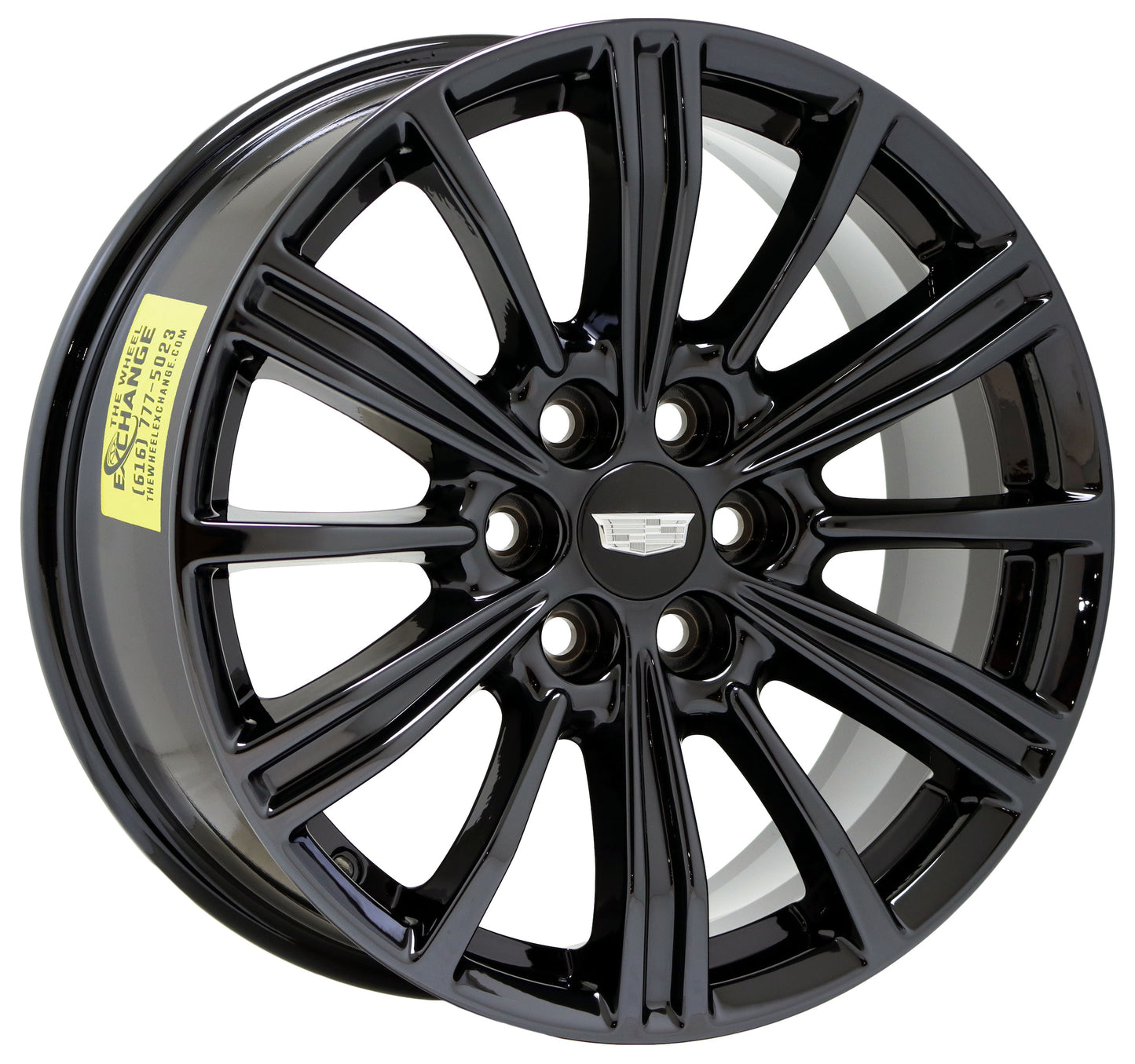 18" Cadillac XT5 XT6 Black Chrome wheels rims Factory OEM set 4798 EXCHANGE