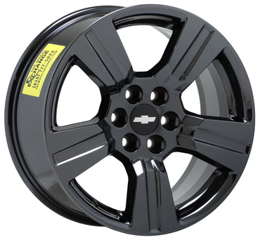 18" Chevrolet Colorado Black Chrome wheels rims Factory OEM set 5673