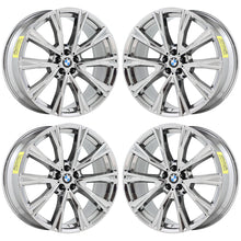 Load image into Gallery viewer, 22x9.5 BMW X7 PVD Chrome wheels rims Factory OEM 86534 G07 STYLE 758
