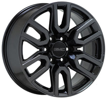 Load image into Gallery viewer, 20&quot; GMC Sierra Yukon 1500 Black Chrome wheels rims Factory OEM 2019 2020 GM 5914
