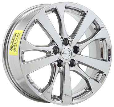 18" Nissan Altima Bright Chrome wheels rims Factory OEM set 4 62720