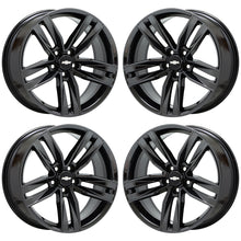 Load image into Gallery viewer, 20&quot; Chevrolet Camaro RS Black Chrome wheels rims Factory set 5762 EXCHANGE
