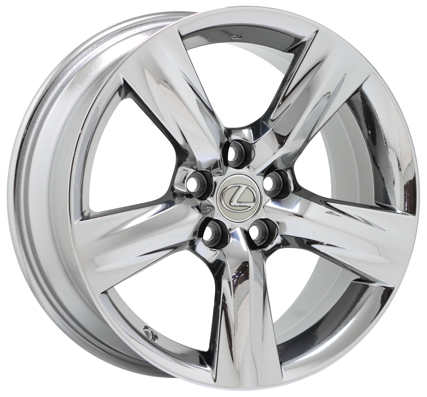 18" Lexus IS250 IS350 Bright Chrome wheels rims Factory set 74290 74291 EXCHANGE