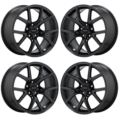 20" Grand Cherokee SRT Black Chrome wheels rims Factory OEM 9173 set