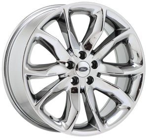 20" Ford Explorer PVD Chrome wheels rims Factory OEM set 4 3861