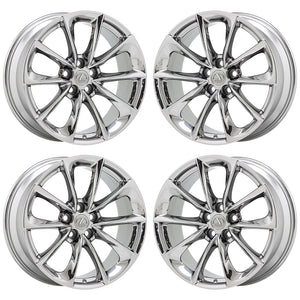 EXCHANGE 20" Lexus LC500 LS500 PVD Chrome wheels rims Factory OEM set 74357