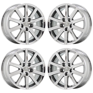 EXCHANGE 17" Lexus GS300 GS350 PVD Chrome wheel rim Factory OEM 74185 SET 4