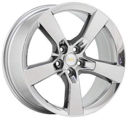 20x8 20x9 Camaro SS Bright Chrome wheels rims Factory OEM GM set 4 5443 5445