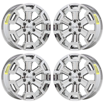 20" Nissan Titan XD Truck Bright Chrome wheels rim Factory OEM 62727 EXCHANGE