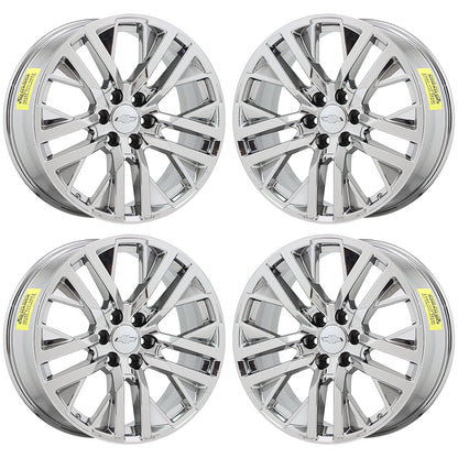 22" Chevrolet Silverado / Tahoe Bright Chrome wheels Factory OEM 5903 EXCHANGE