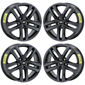 19" Chevrolet Equinox Black Chrome wheels rims Factory OEM set 4 5832