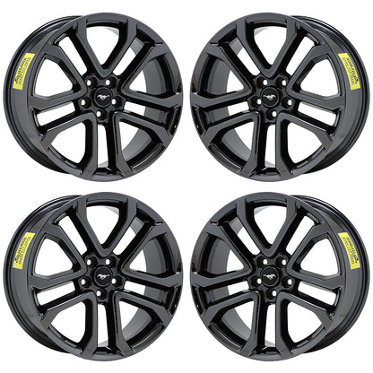 20" Ford Mustang GT Black Chrome wheels rims Factory OEM set 10167
