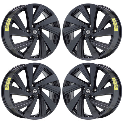 20" Nissan Murano Black Chrome wheels rims Factory OEM set 62707 EXCHANGE