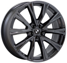 Load image into Gallery viewer, EXCHANGE 22&quot; BMW X7 Black Chrome wheels rims set 4 96594 96595 G07 STYLE 758
