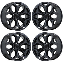 Load image into Gallery viewer, 22&quot; Dodge Ram 1500 Truck Black Chrome wheels rims Factory OEM 2019-2021 set 2685
