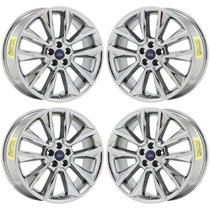 19" Ford Escape Bright Chrome wheels rims Factory OEM 2013 2014 2015 2016 3970
