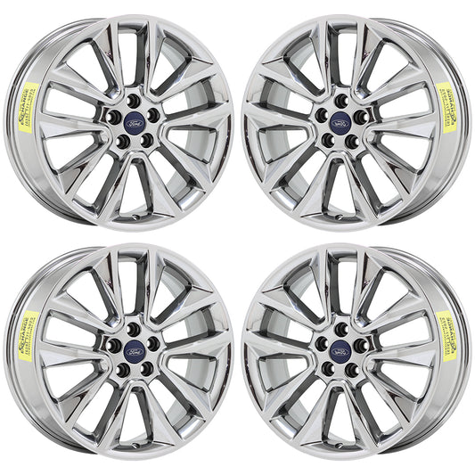 19" Ford Escape Bright Chrome wheels rims Factory OEM 2013 2014 2015 2016 3970