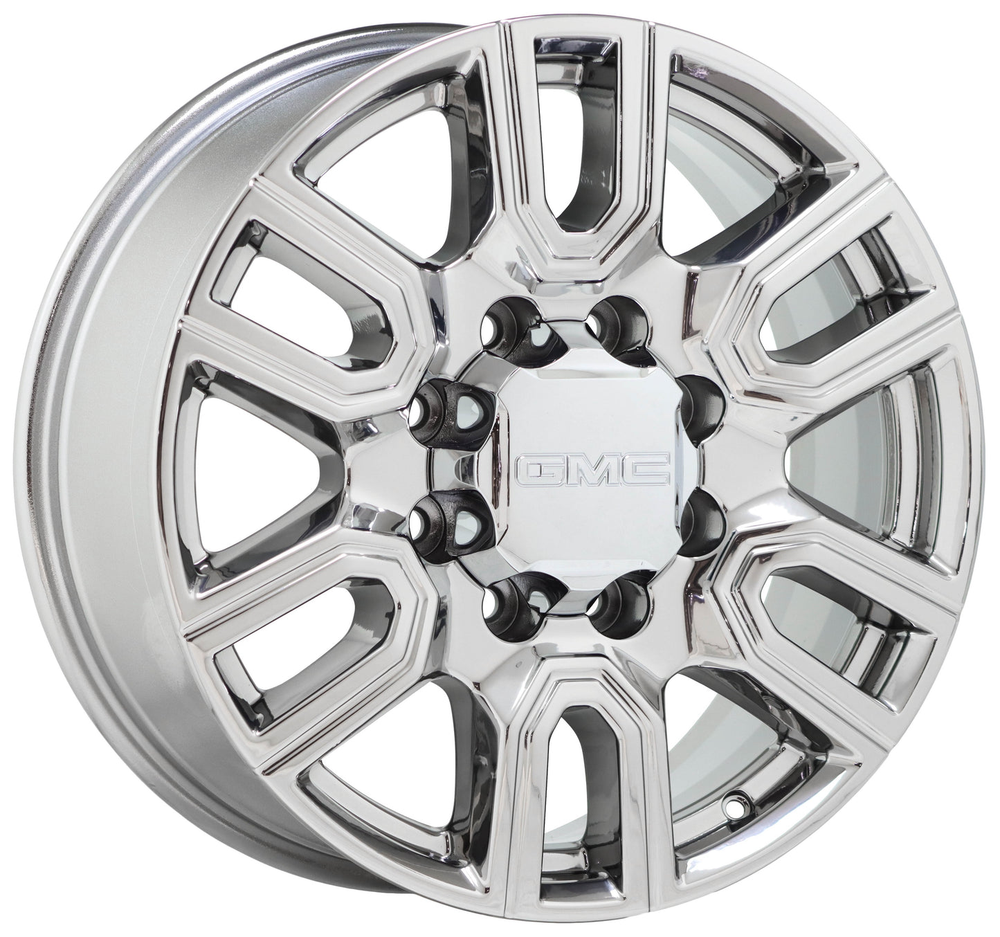 20" GMC Sierra 2500 3500 Bright Chrome wheels rims Factory OEM set 5950 EXCHANGE
