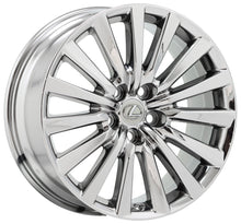 Load image into Gallery viewer, 19&quot; Lexus LS460 PVD Chrome wheel rim Factory OEM 74285
