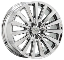 Load image into Gallery viewer, 19&quot; Lexus LS460 Bright Chrome wheels rims Factory OEM set 4 74285
