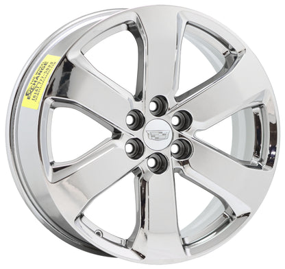 20" Cadillac XT5 SRX Bright Chrome wheels rims Factory OEM GM set 5845