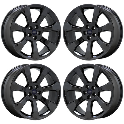 21" Ford Explorer ST Black Chrome wheels rims Factory OEM set 10271